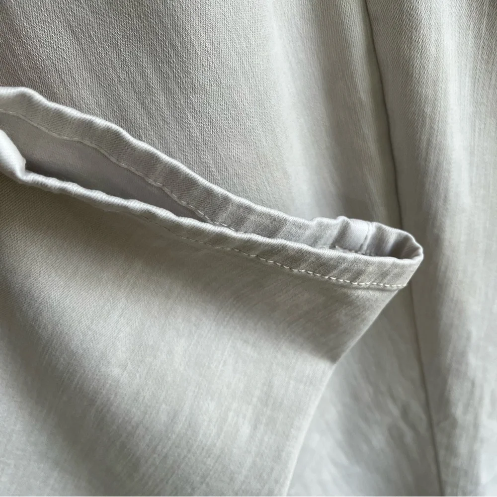 J Jill Denim Authentic Fit Slim Leg Ankle Women’s Size 16P Cream White D… - Picture 9 of 11